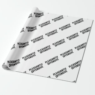 Papel De Presente Agradavelmente ofensiva