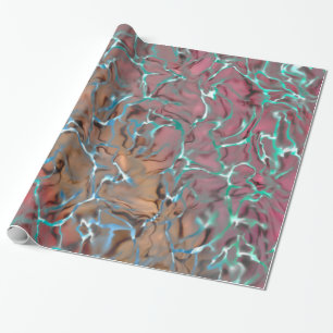 Papel De Presente Água fluindo ao pôr do sol
