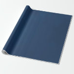 Papel De Presente Água-tinta Azul Marinho<br><div class="desc">Papel de embrulho com lavagem de água-tinta azul marinho.</div>