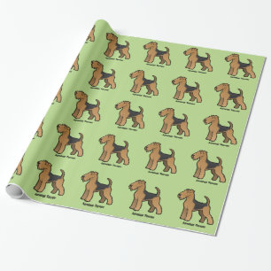 Papel De Presente airedale terrier