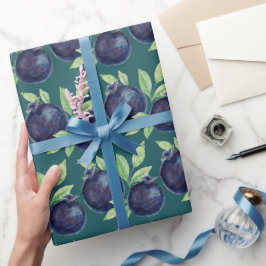 Papel De Presente Airelas roxas Molerosas Moldadas à mão