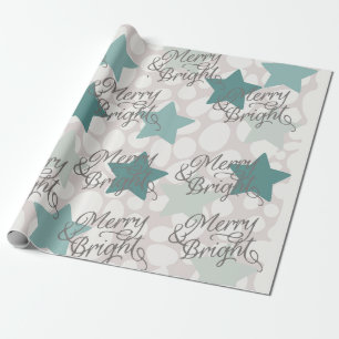 Papel De Presente Alegre e Brilhante