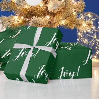Papel De Presente Alegria de Natal! Papel de empacotamento