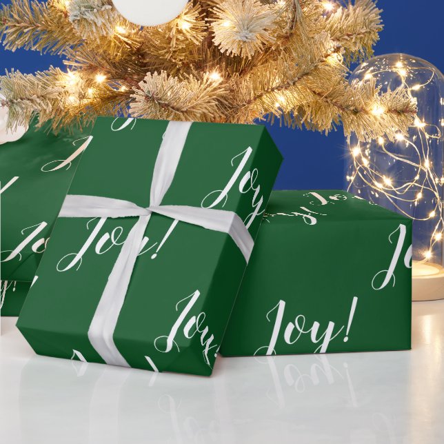 Papel De Presente Alegria de Natal! Papel de empacotamento (Feriados)