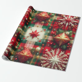 Papel De Presente Alegria Natalina