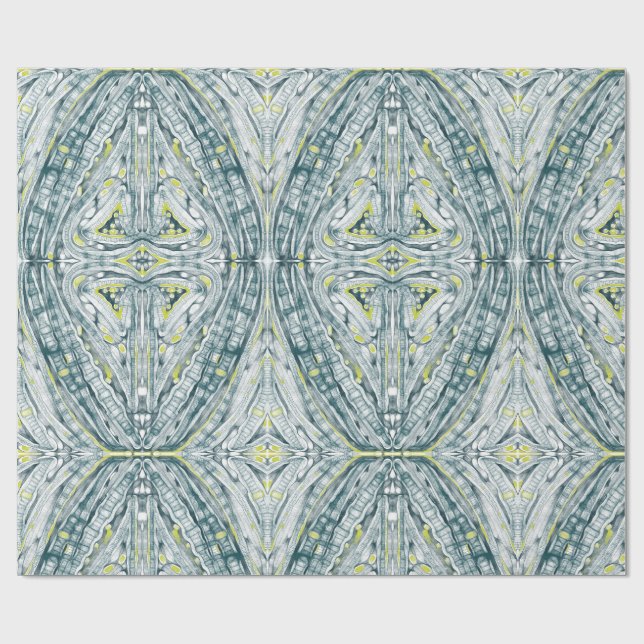 Papel De Presente Algas Em Vidro (Aberto)