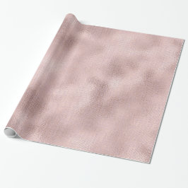 Papel De Presente Algodão Russo Rosa Mauve Blush Texture
