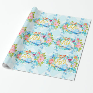 Papel De Presente Alice In Wonderland Wrappaper