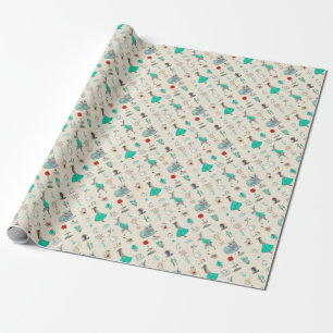 Papel De Presente Alice no país das maravilhas