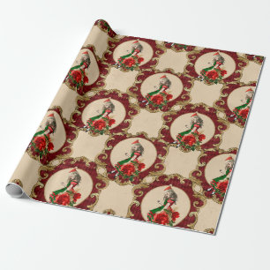 Papel De Presente Alice no País das Maravilhas de Natal
