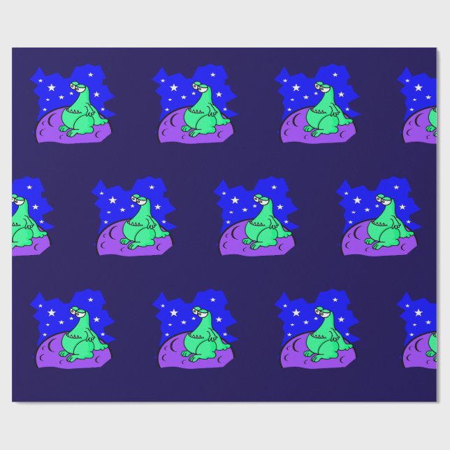 Papel De Presente Alien (Aberto)