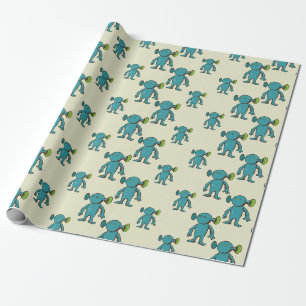 Papel De Presente Alienígena