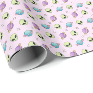 Papel De Presente Alienígenas