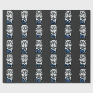 Papel De Presente Alma de lobo