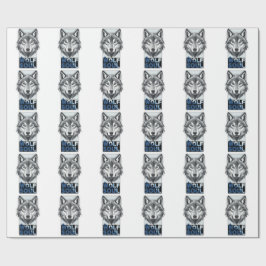 Papel De Presente Alma de lobo