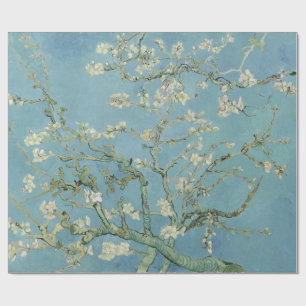 Papel De Presente Almond Blossoms por Vincent Van Gogh