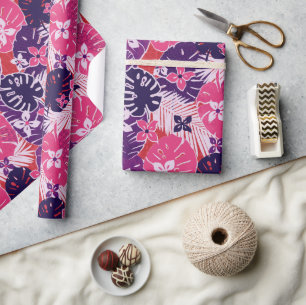 Papel De Presente Aloha Hawaiian impressão