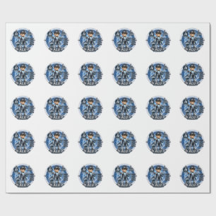 Papel De Presente Alumínio ATOMIVRA ANIVERSÁRIO