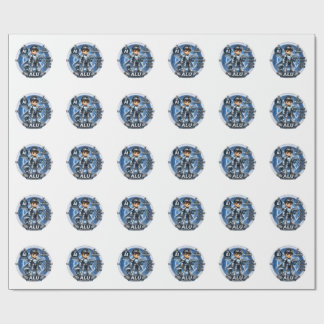 Papel De Presente Alumínio ATOMIVRA ANIVERSÁRIO