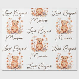 Papel De Presente Amado além da medida