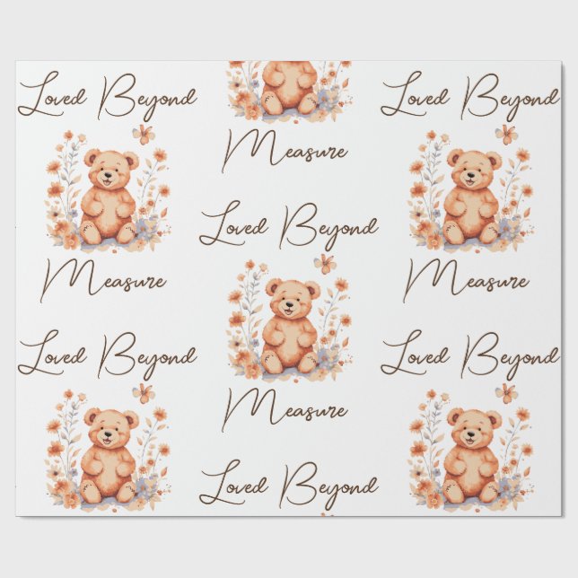 Papel De Presente Amado além da medida (Aberto)