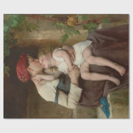 Papel De Presente Amando a Mãe com seu Filho Adorável (Perrault)