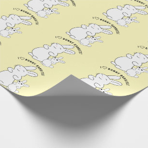 Papel De Presente Amantes de Coelhos
