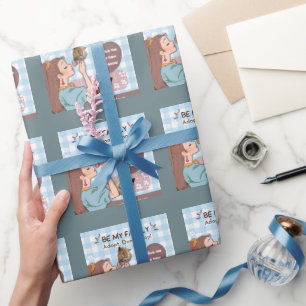 Papel De Presente Amantes de gatos orgulhosos da família e famílias