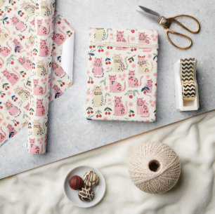 Papel De Presente Amantes de Gatos para Todas as Ocasioes