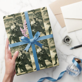 Papel De Presente Amantes Segredos Sexy Vintage Pin-Up Casal Amor