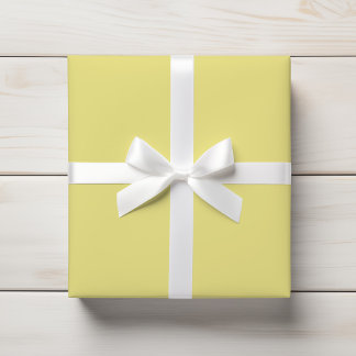 Papel De Presente Amarelo amarelo-limão amarelo-limão suave Minimali
