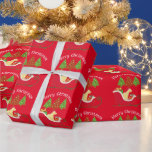 Papel De Presente Amarelo Labrador Silhouette Christmas Sleigh Red<br><div class="desc">Labrador Amarelo Silhouette Natal Vermelho Sleigh. Labrador Amarelo sentado em Papais noeis Sleigh na floresta. Criada por Naomi Ochiai.</div>