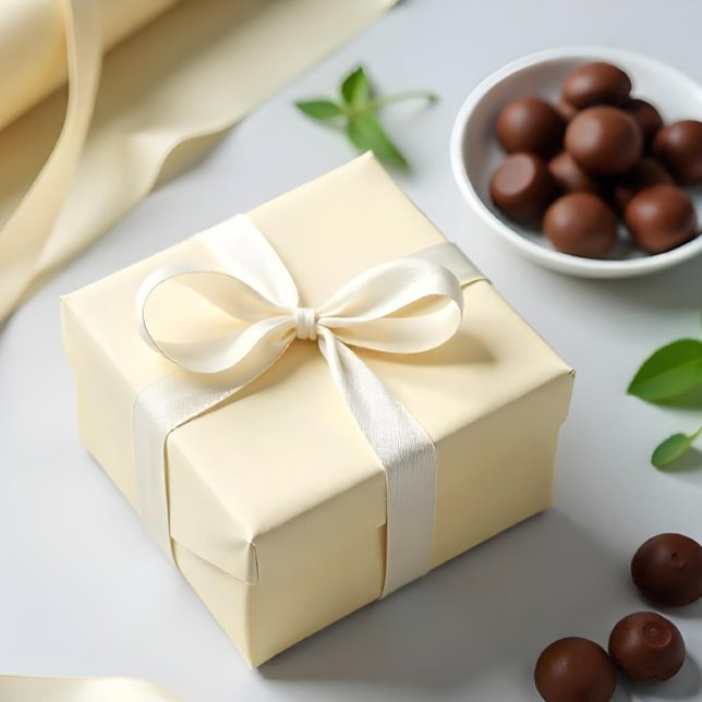 Papel De Presente Amarelo Pastel #FAF4D4 (Pastel Yellow #FAF4D4 Wrapping Paper. ai gen
)