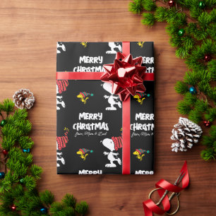 Papel De Presente Amendoins   Snoopy Winter Beanie Boné   Adicione s