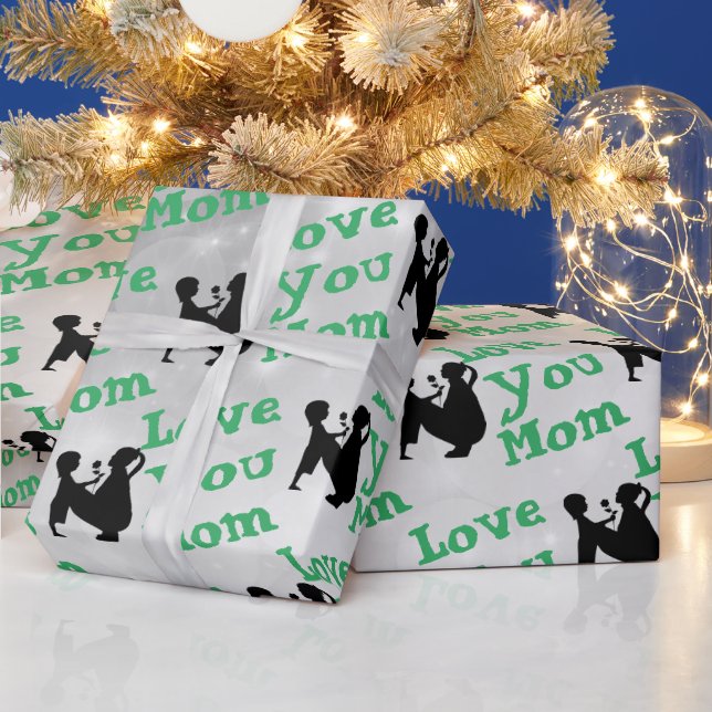 Papel De Presente Amo sua mãe (Feriados)