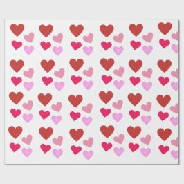 Papel De Presente Amo-Te Muito Papel De Esfregar