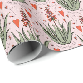 Papel De Presente Amo Você Vera Muito