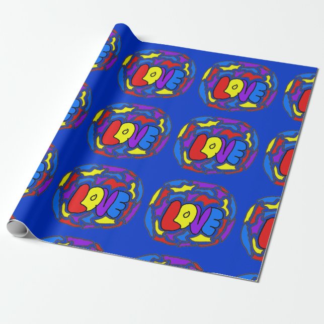 Papel De Presente Amor (Desenrolado)