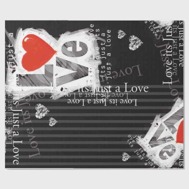 Papel De Presente Amor (Aberto)