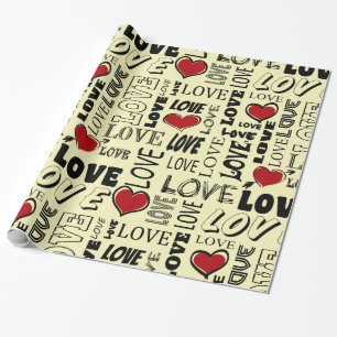 Papel De Presente Amor