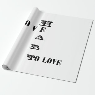 Papel De Presente Amor