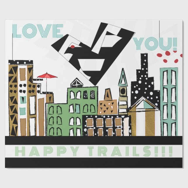 PAPEL DE PRESENTE AMOR AVE NA CIDADE (Aberto)