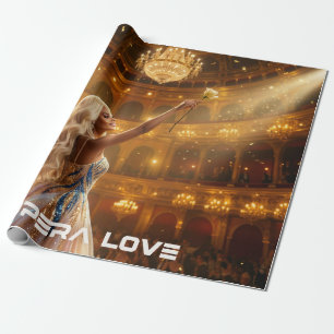 PAPEL DE PRESENTE AMOR DE ÓPERA