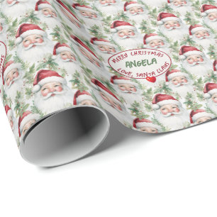 Papel De Presente Amor do Papai Noel