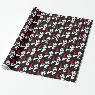 Papel De Presente Amor futebol