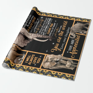 Papel De Presente Amor, mãe Carta À Minha Mãe, Você É O Mundo