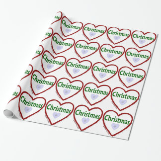 Papel De Presente Amor Natal