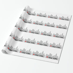 Papel De Presente Amor NEW YORK