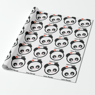 Papel De Presente Amor Panda®