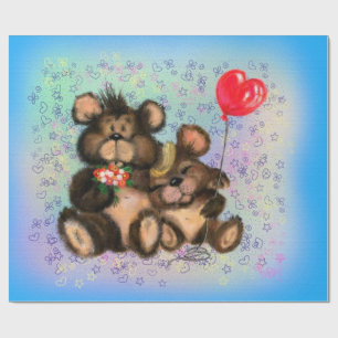 Papel De Presente Amor verdadeiro